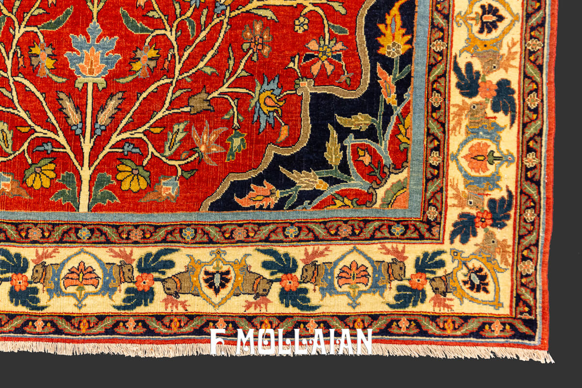 Tapis Bidjar Halvaei Signé n°:83319755